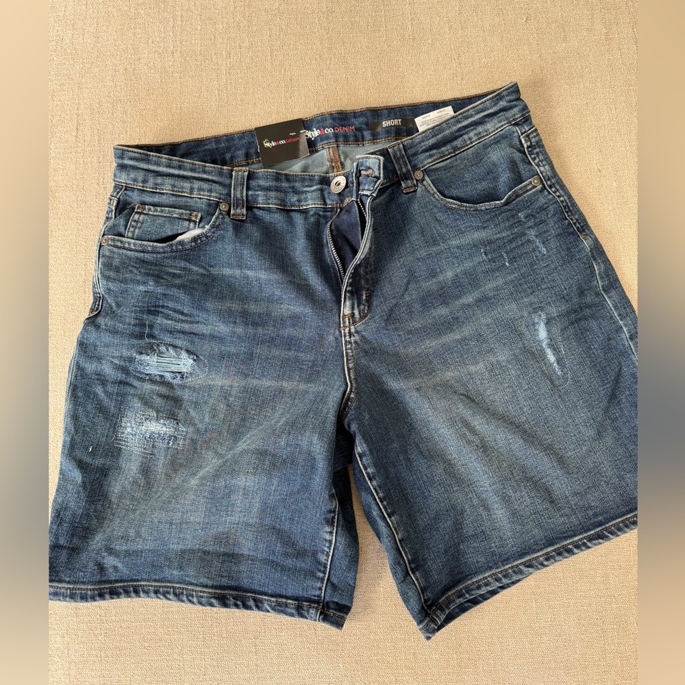 🔴NWT style and co denim size 16